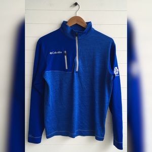 Columbia Golf Omni-Heat Regulation 1/4 Zip Basic Embroidered Recycled Pullover